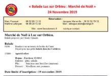 24 novembre 2019. Marché de Noël à Luc sur Orbieu.