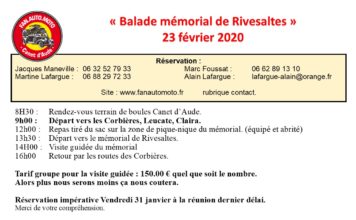 Balade dans les Corbières vers le mémorial de Rivesaltes