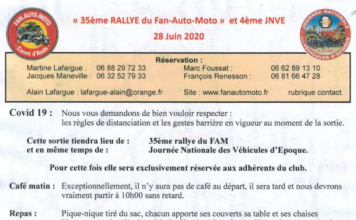 35ème rallye du FAM et 4ème JNVE.