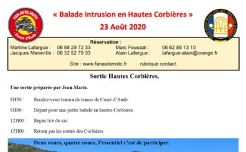 23 aout 2020. Hautes Corbières