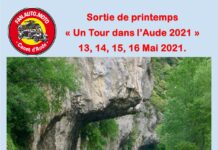 Un tour dans l’Aude. Du 13 au 16 mai 2021