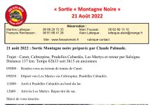 Montagne Noire. 21 août 2022.