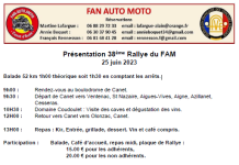 2023-06-25. 38ème Rallye du FAM