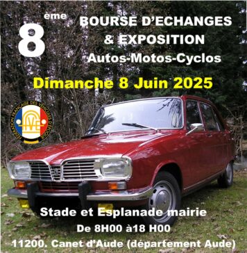 8ème bourse du Fan-Auto-Moto à Canet d’Aude